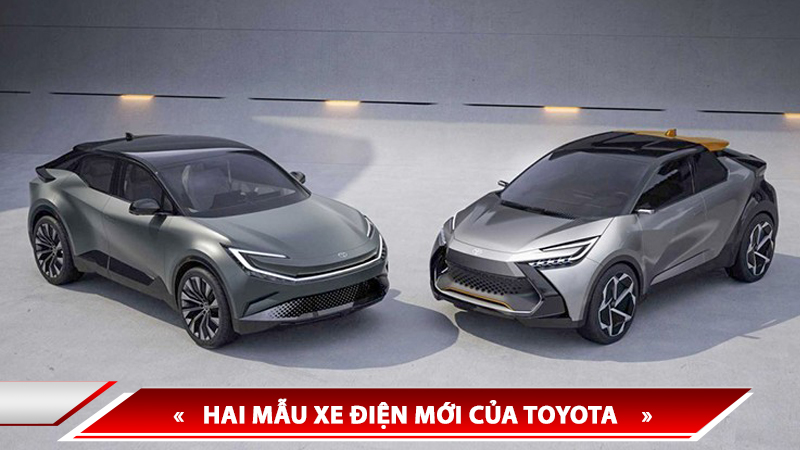 HAI MẪU XE ĐIỆN MỚI CỦA TOYOTA